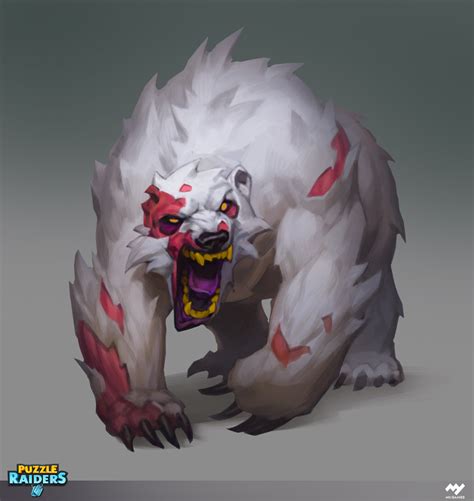 Yeti. Bear, Alexander Bocharov | Character art, Concept art, Character ...