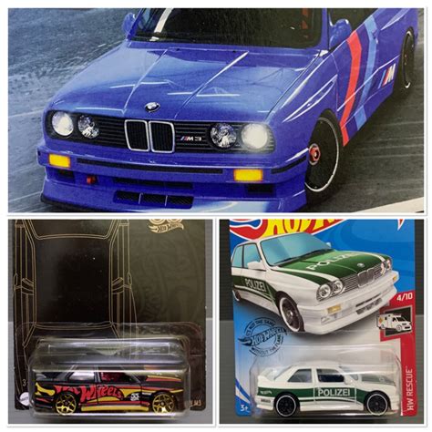 HOT WHEELS BMW M3 Mainline Modern Classic 55th Anniversary Shopee Malaysia
