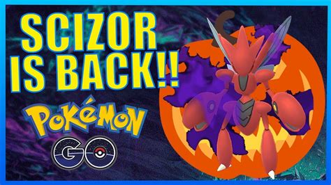 SHADOW SCIZOR IS BACK HALLOWEEN CUP POKÉMON GO BATTLE LEAGUE YouTube