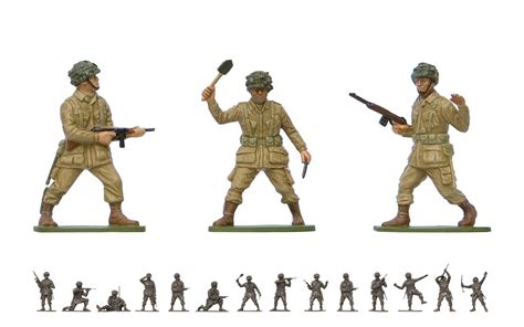 Airfix: 1:32 Vintage Classics WWII U.S. Paratroops - Scale Figures ...