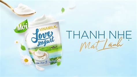 Sữa chua VINAMILK LOVE YOGURT VỊ TỰ NHIÊN MỚI YouTube