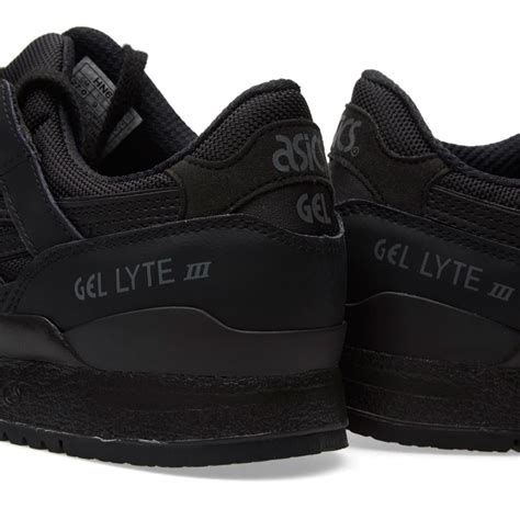 Asics Gel Lyte III Triple Black Mesh END