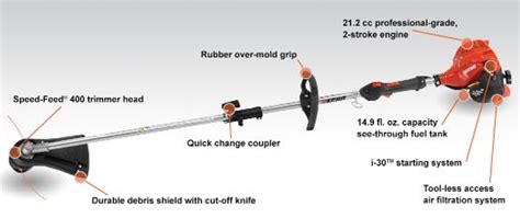 Echo Pas 225sb Pro Attachment Series Comes With Trimmer Attachment