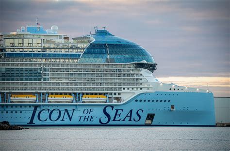 Icon Of The Seas Worlds Biggest Cruise Ship Undergoes Checks Just