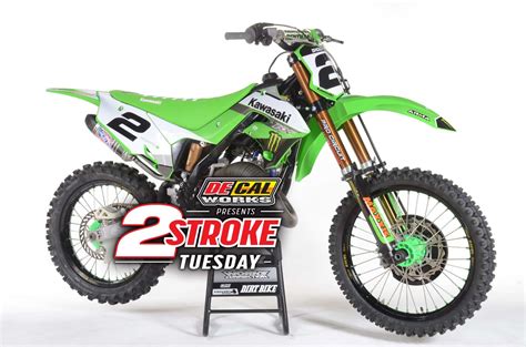 Kawasaki Kx Project With Jeremy Mcgrath Stroke Tuesday