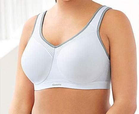 Glamorise High Impact Underwire Sport Bra White Pris