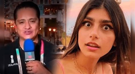 Mundial Qatar Mia Khalifa Periodista Mexicano Confunde Nombre