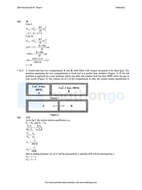 Jee Advanced Question Paper Mathongo