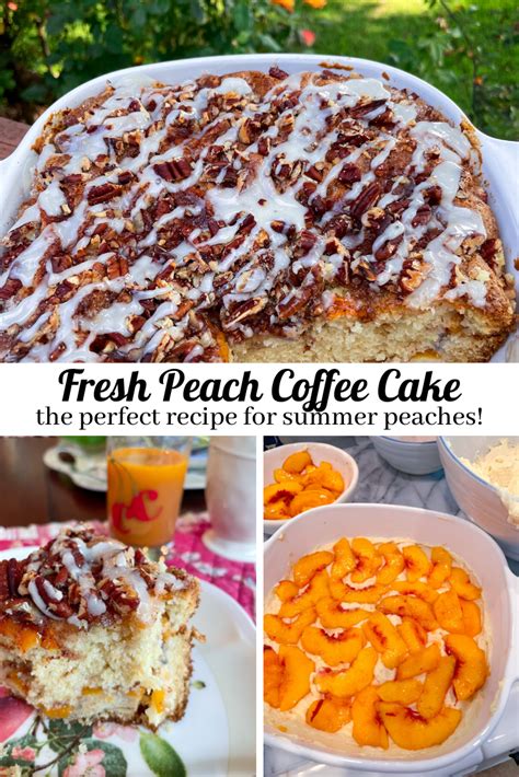 Peach Crumb Coffee Cake The Best Peach Coffee Cake Recipe Artofit