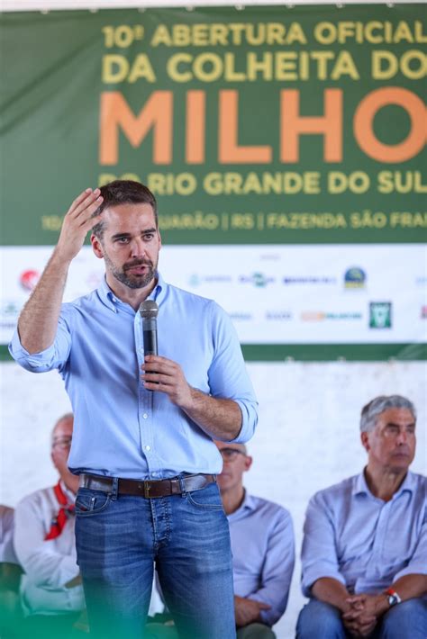 Governador participa da 10ª Abertura da Colheita do Milho em Jaguarão