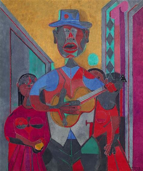 The Troubadour, 1945 - Rufino Tamayo - WikiArt.org