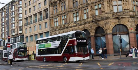 Sa Vuc Lothian Volvo B L Hybrid Passes Princes Flickr