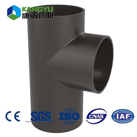 Black New Material Socket Type Hot Melt Pipe Hdpe Pipe Fittings