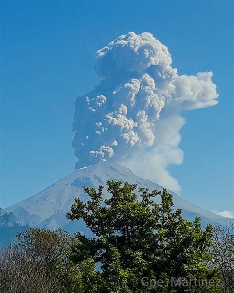 Thanksgiving Eruption Of Popocatepetl Volcano Is Biggest Eruption Since