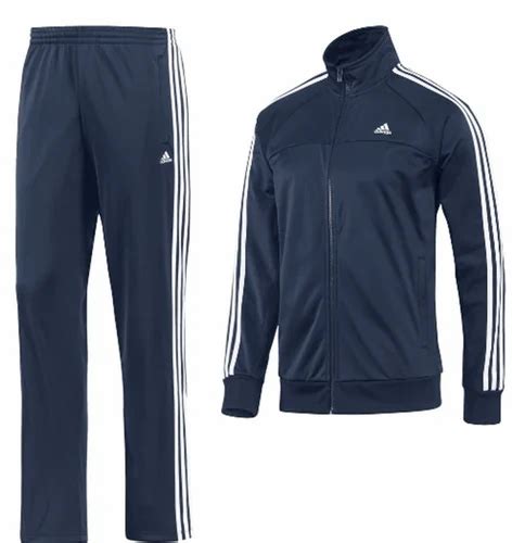 Adidas Navy Blue Mens Tracksuit Rs 1850 Piece Vjm Industries Id