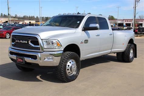 Pre Owned 2018 Ram 3500 Laramie Longhorn 4D Crew Cab In Longview