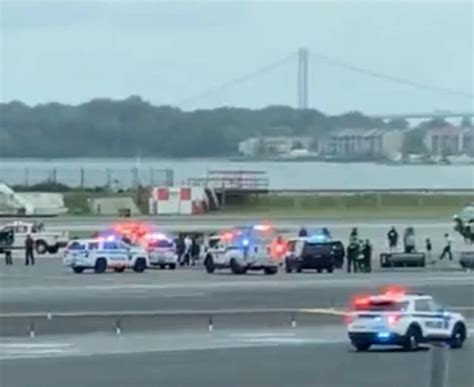 Laguardia Airport Emergency Landing Sees Passenger Arrested After Pilot