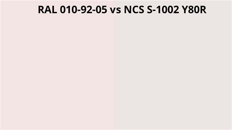 Ral 010 92 05 Vs Ncs S 1002 Y80r Ral Colour Chart Uk