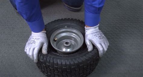 How To Put A Lawn Mower Tire Back On The Rim Step By Step Guide