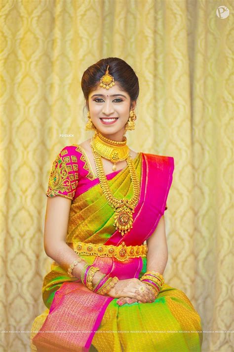 30 Bridal Pattu Sarees Worn By Real Brides Bridal Sarees South Indian Half