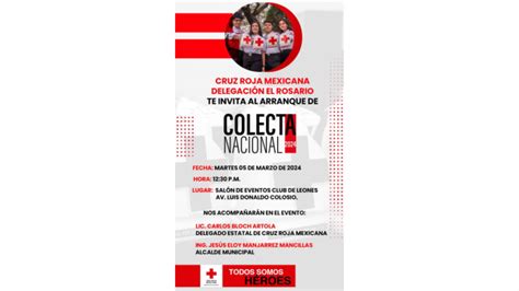 Cruz Roja Invita Al Arranque De Su Colecta En Rosario