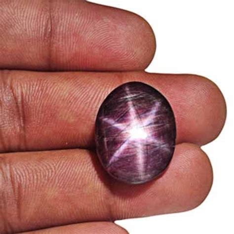 Aigs Certified Sierra Leone Star Ruby Cts Natural Untreated Oval