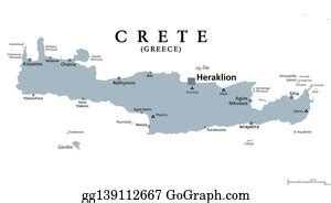 11 Political Map Greek Island In The Aegean Sea Clip Art Royalty Free