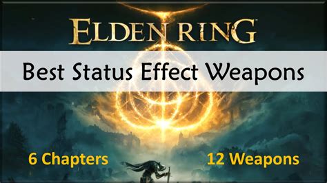 Best Status Effect Weapons In Elden Ring YouTube