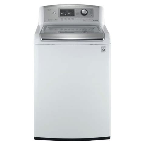 Lg Wt5070cw 47 Cu Ft Ultra Large Capacity High Efficiency Top Load Washer With Waveforce™