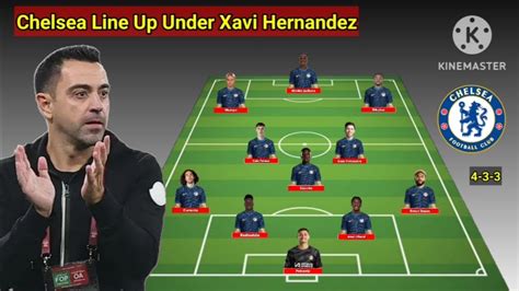 Chelsea Potential Line Up With Xavi Hernandez Season 2024 2025 YouTube