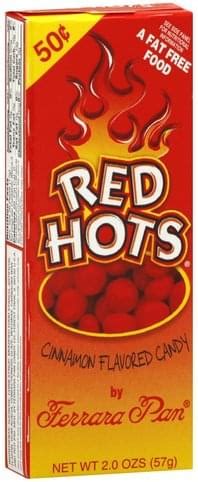 Red Hots Red Hots Candy - 2 oz, Nutrition Information | Innit