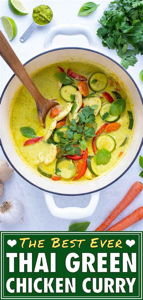 Thai Green Chicken Curry Recipe Evolving Table