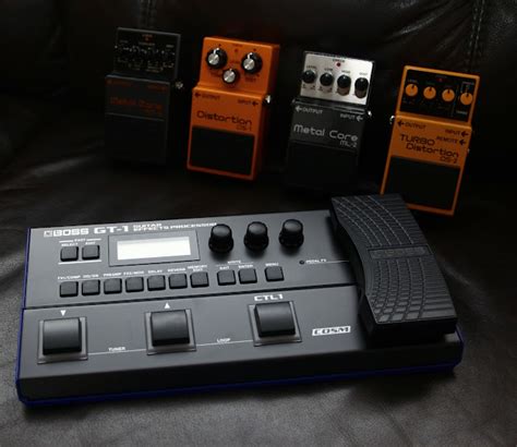 BOSS pedals and multi effects