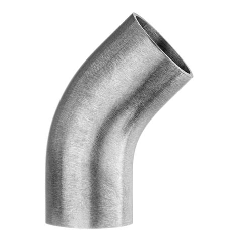 Usa Industrials Sanitary Fitting Butt Weld 304ss Dull Short 45 Elbow