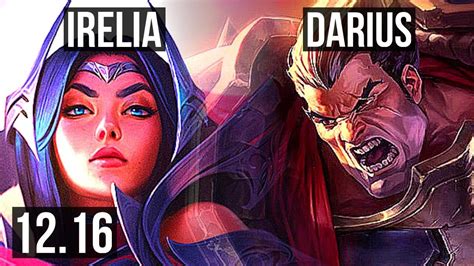 Irelia Vs Darius Top 9 Solo Kills 1 9m Mastery 1300 Games