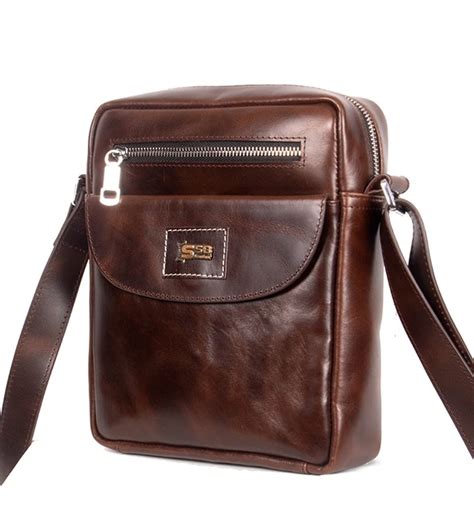 Oil Pull Up Premium Leather Messenger Bag At Best Price In Bangladesh ...