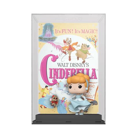 Cinderella With Jaq Disney Th Pop Vinyl Movie Poster Pop