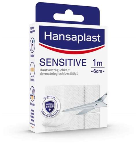 Hansaplast Sensitive 1 M X 6 Cm Kaufen Volksversand Versandapotheke