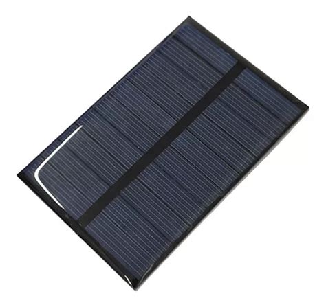 Mini Painel Placa Energia Solar Fotovoltaica V Ma W Mercadolivre