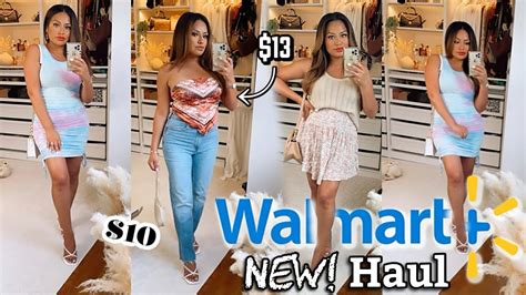 Walmart Summer Clothing Try On Haul Styling On A Budget Affordable