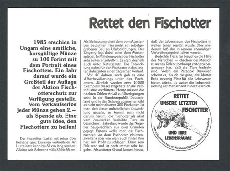 Ungarn 100 Forint 1985 Fischotter Kaufen Auf Ricardo