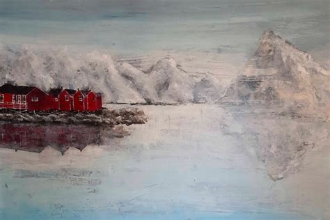 Lofoten Painting By Ana Del Castillo Ibarrola Artmajeur