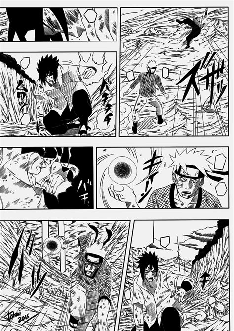 Naruto vs Sasuke manga panel by tokai2000 on DeviantArt