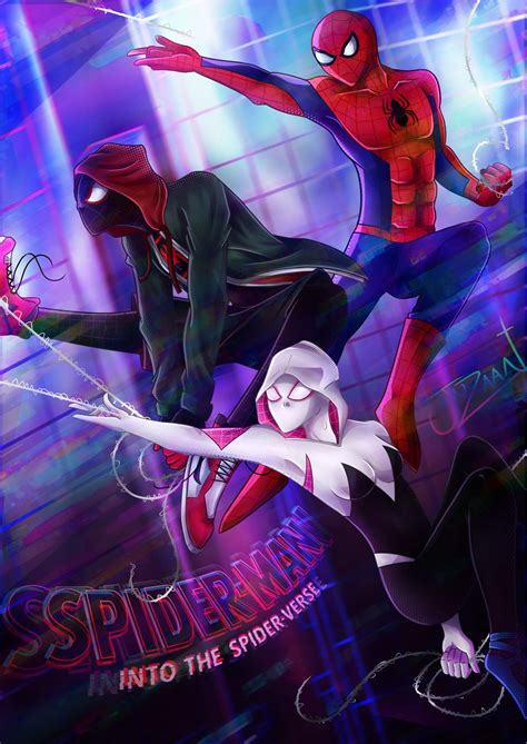 Spiderman Across The Spider Verse Drawings