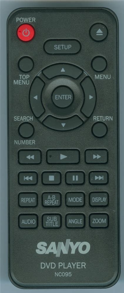 Sanyo Nc Ul Nc Genuine Oem Original Remote