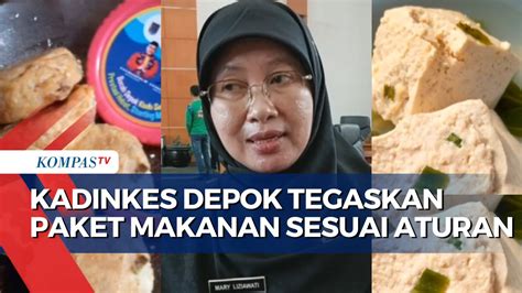 Paket Makanan Cegah Stunting Tuai Polemik Kadinkes Depok Tegaskan