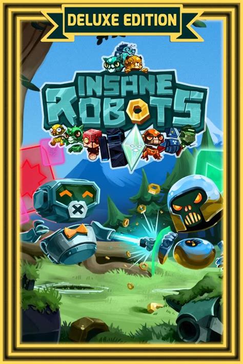 Insane Robots Deluxe Edition 2018 Xbox One Box Cover Art Mobygames