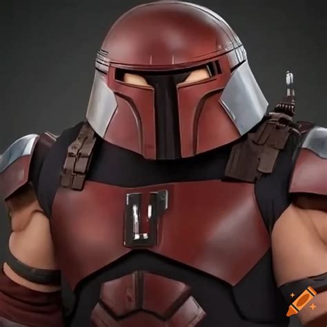 Marvels Unstoppable Juggernaut As A Mandalorian On Craiyon