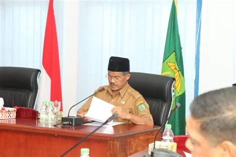 Persiapkan Keberangkatan Jemaah Haji Pemkab Madina Gelar Rapat