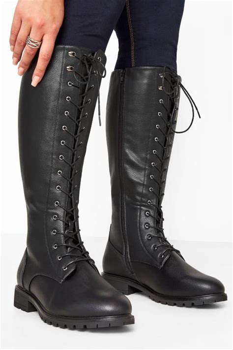 Womens Wide Fit Boots Yours Clothing